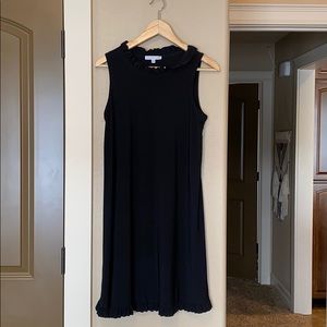 Classic Knee Length Black Dress